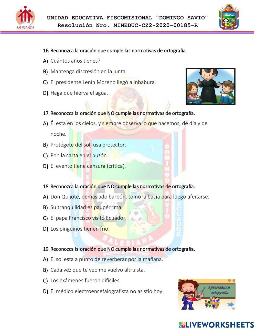 13-Festival ortografía