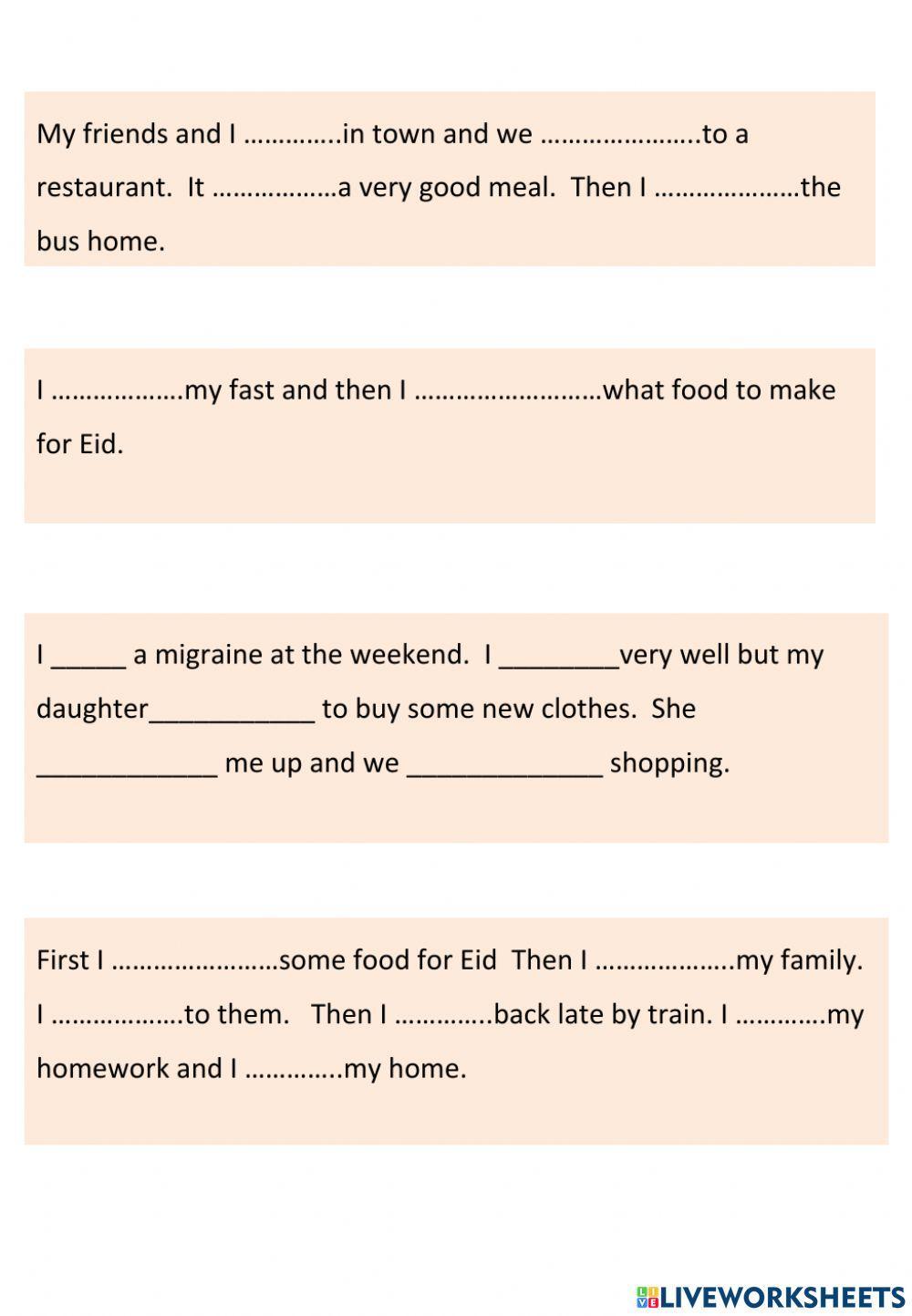 How was your weekend?