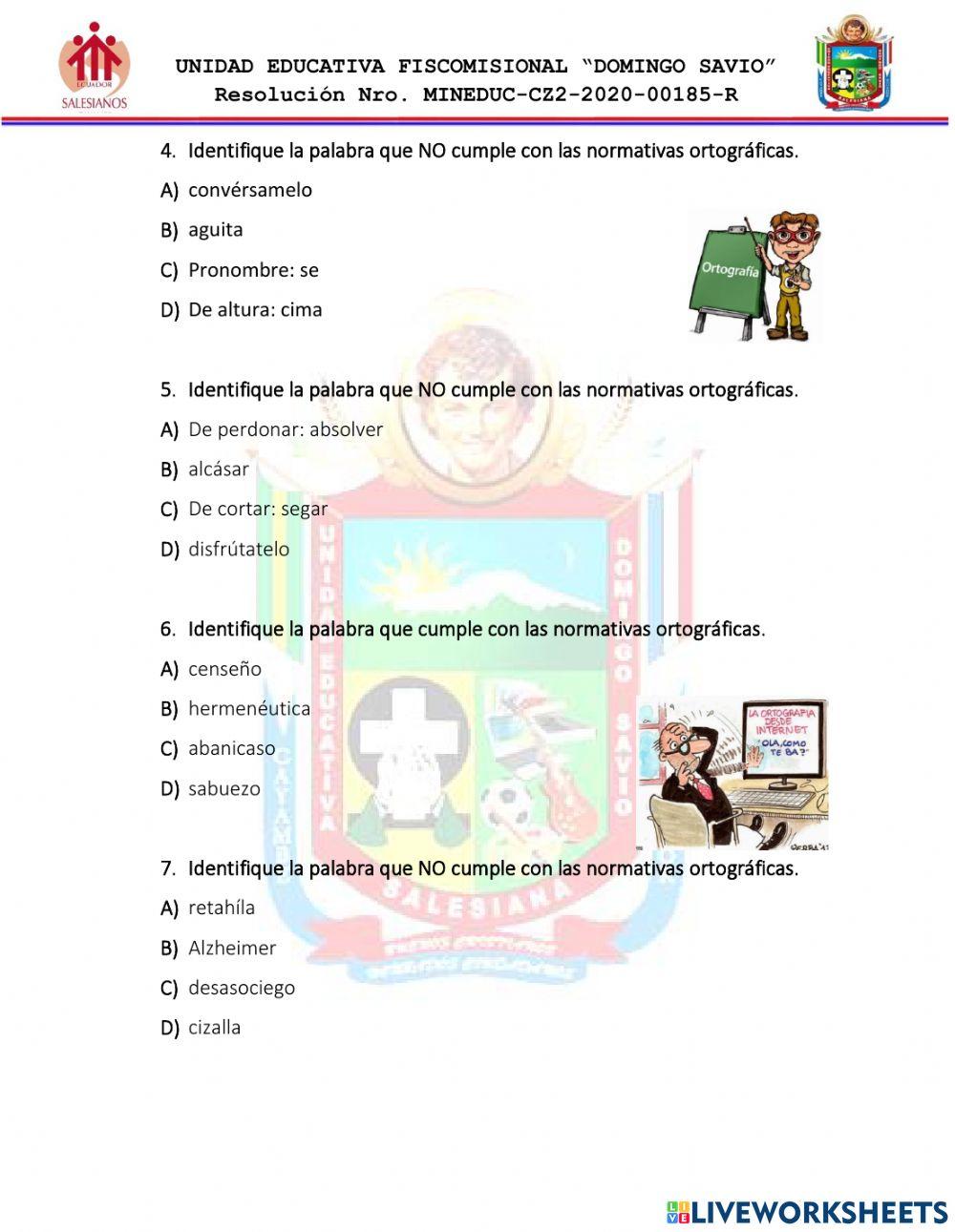 12-Festival ortografía