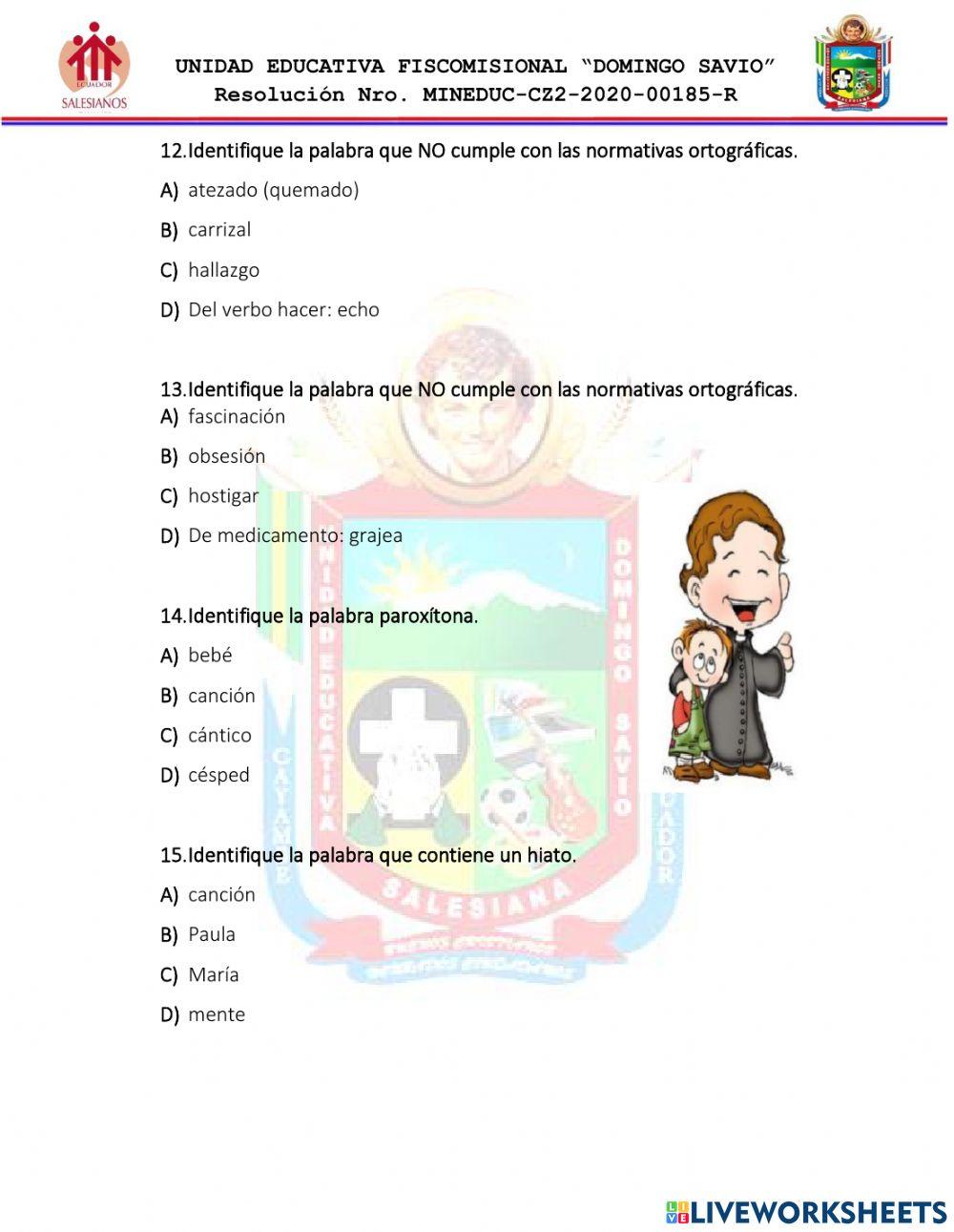 12-Festival ortografía