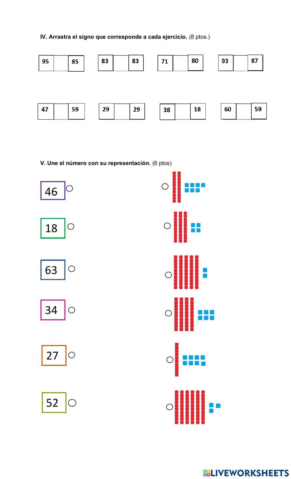 Evaluación de Matemática