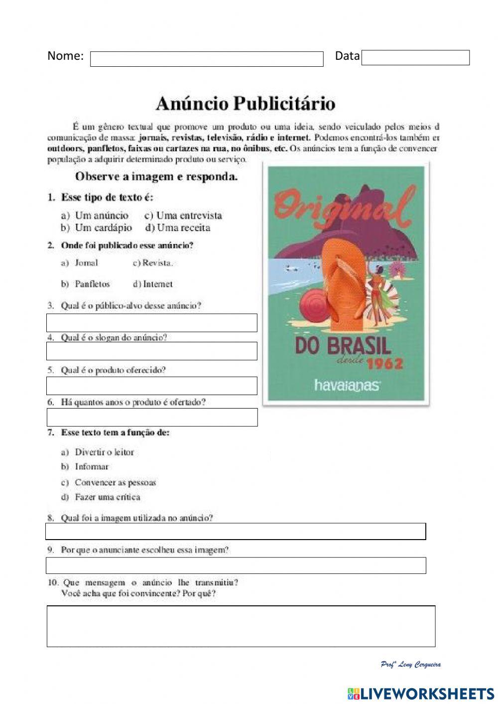 Anuncio publicitario