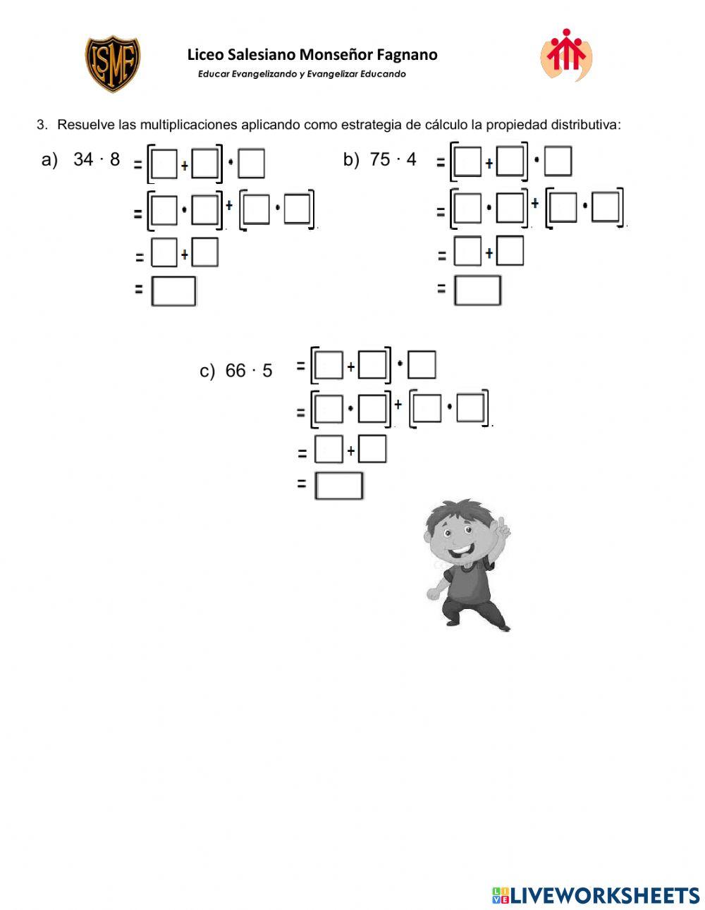 Estrategias de la Multiplicación