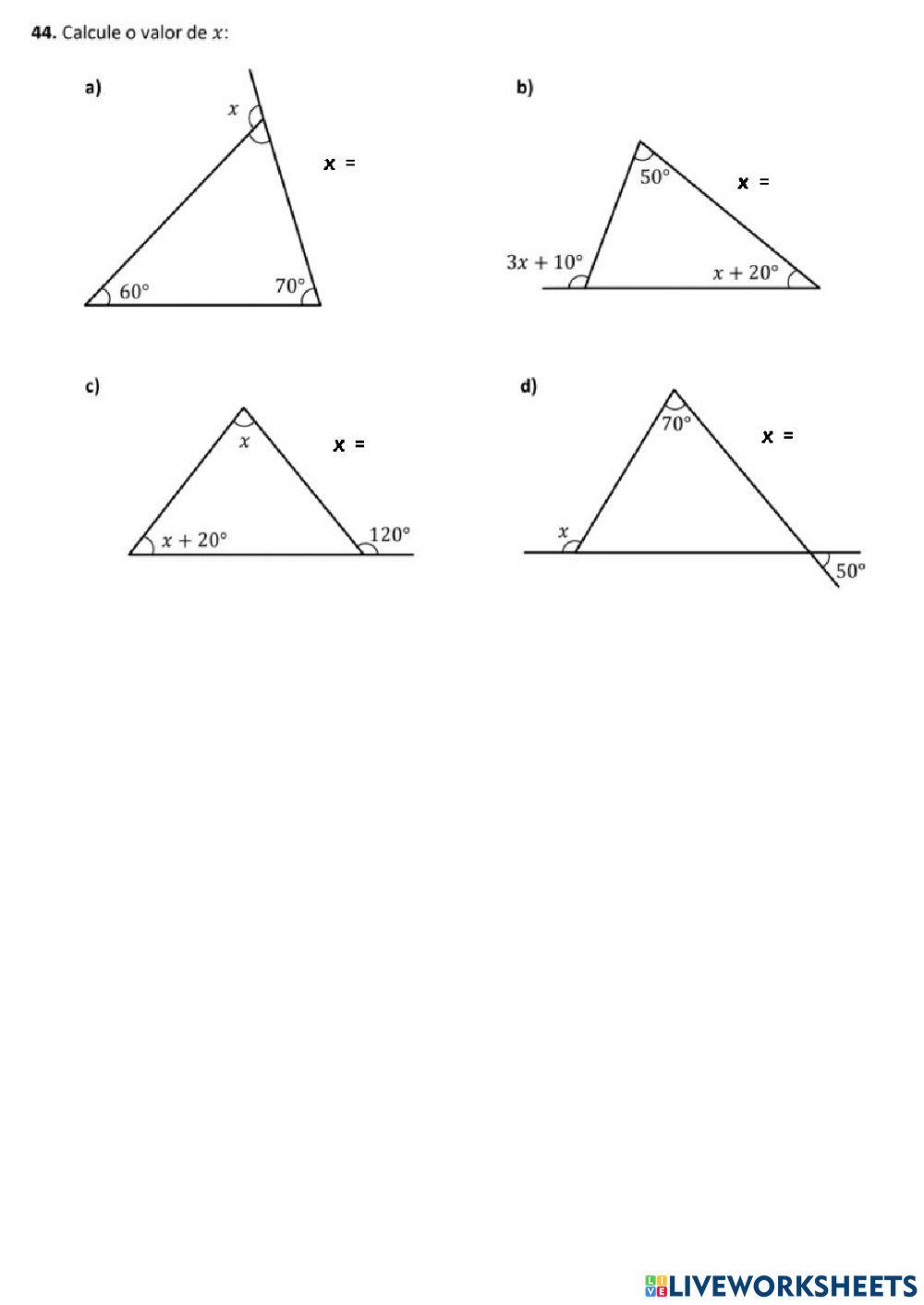 Triângulos - 9
