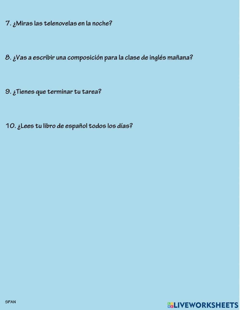 Pronombres de complemento directo