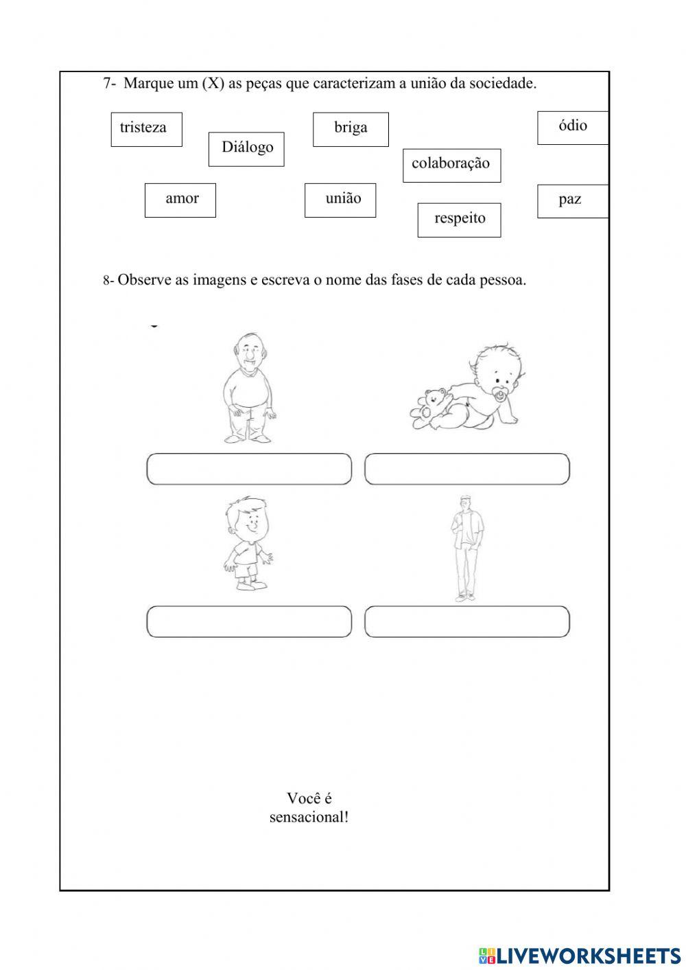 Avaliação de História 1º Bimestre