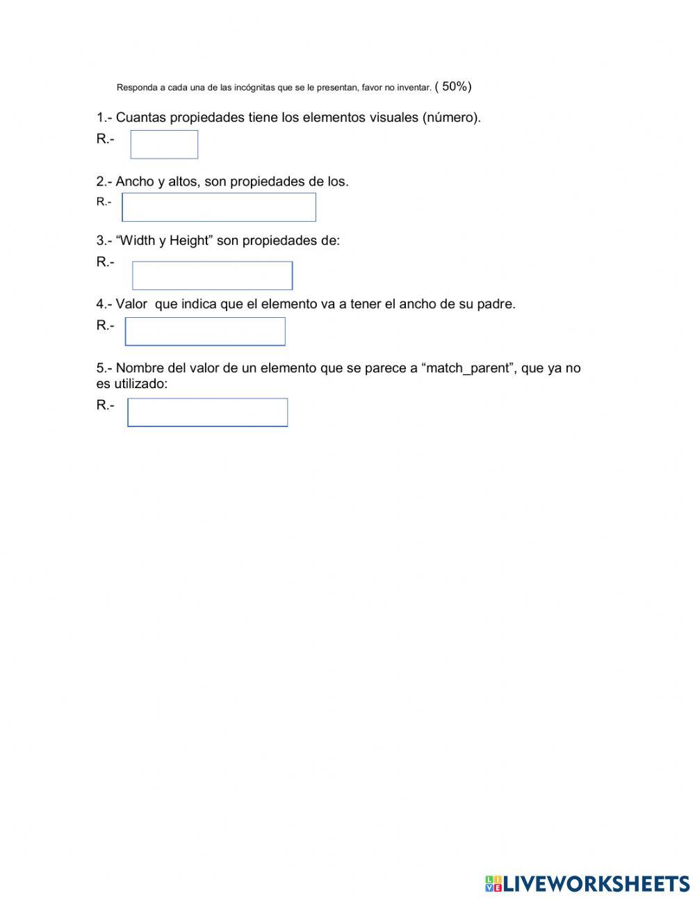 Examen mensual1 unidad 2 2B