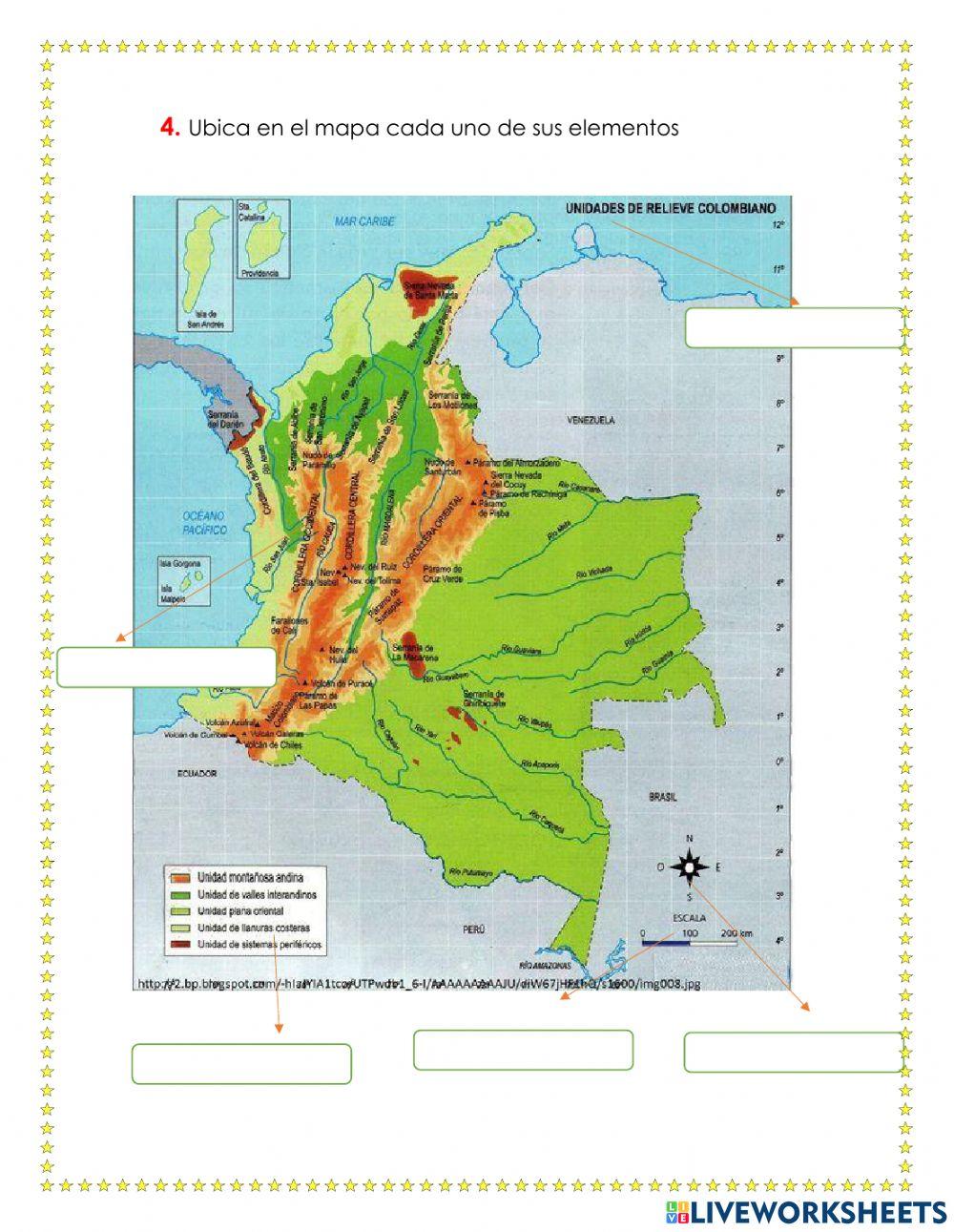 Mapas de colombia