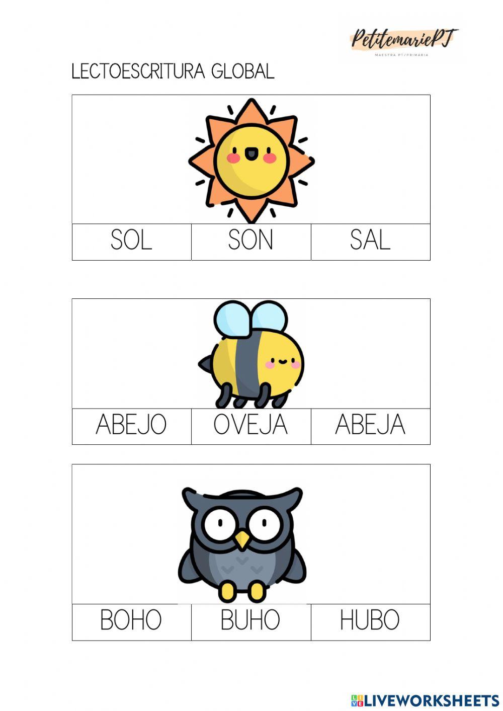 Lectoescritura Global Primavera