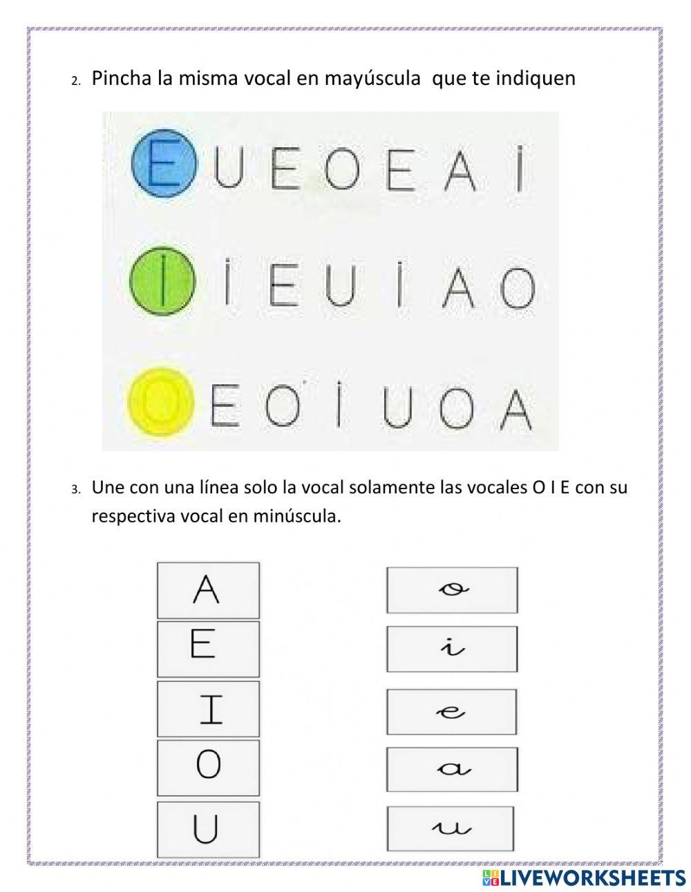 Examen de lectoescritura