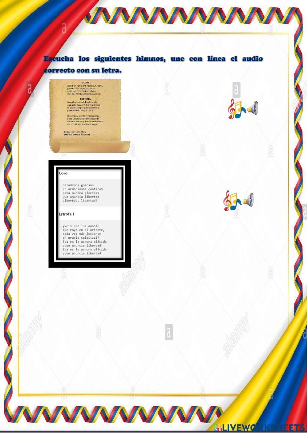 Descubramos los símbolos patrios del Ecuador