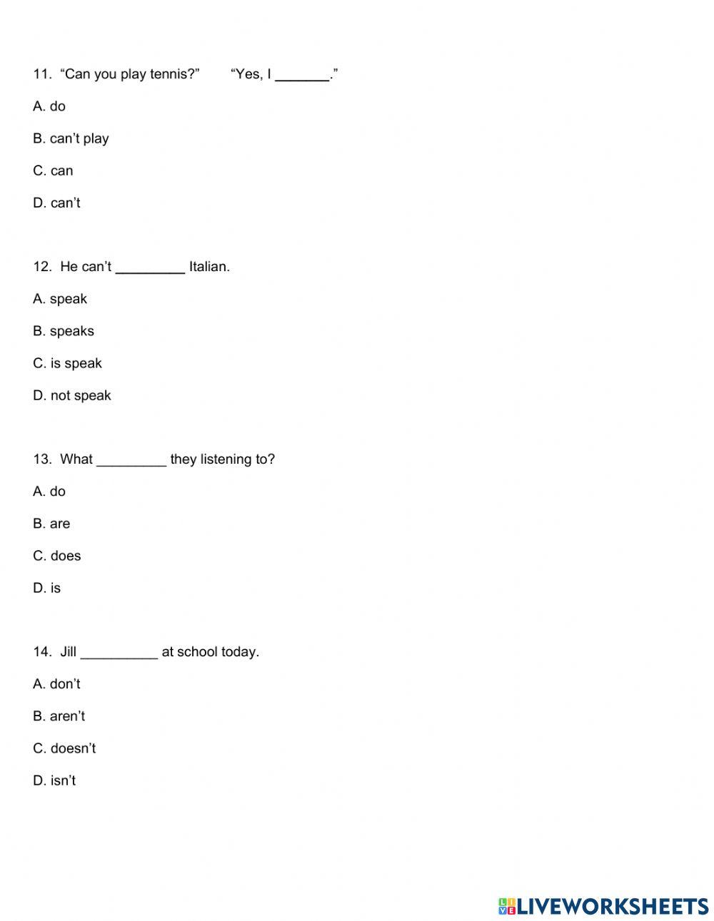Written Quiz 2 (Units 5 - 8)