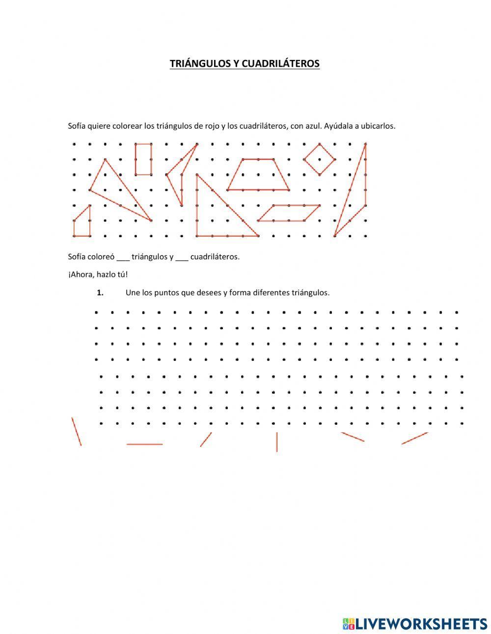 Triangulos y cuadrilateros