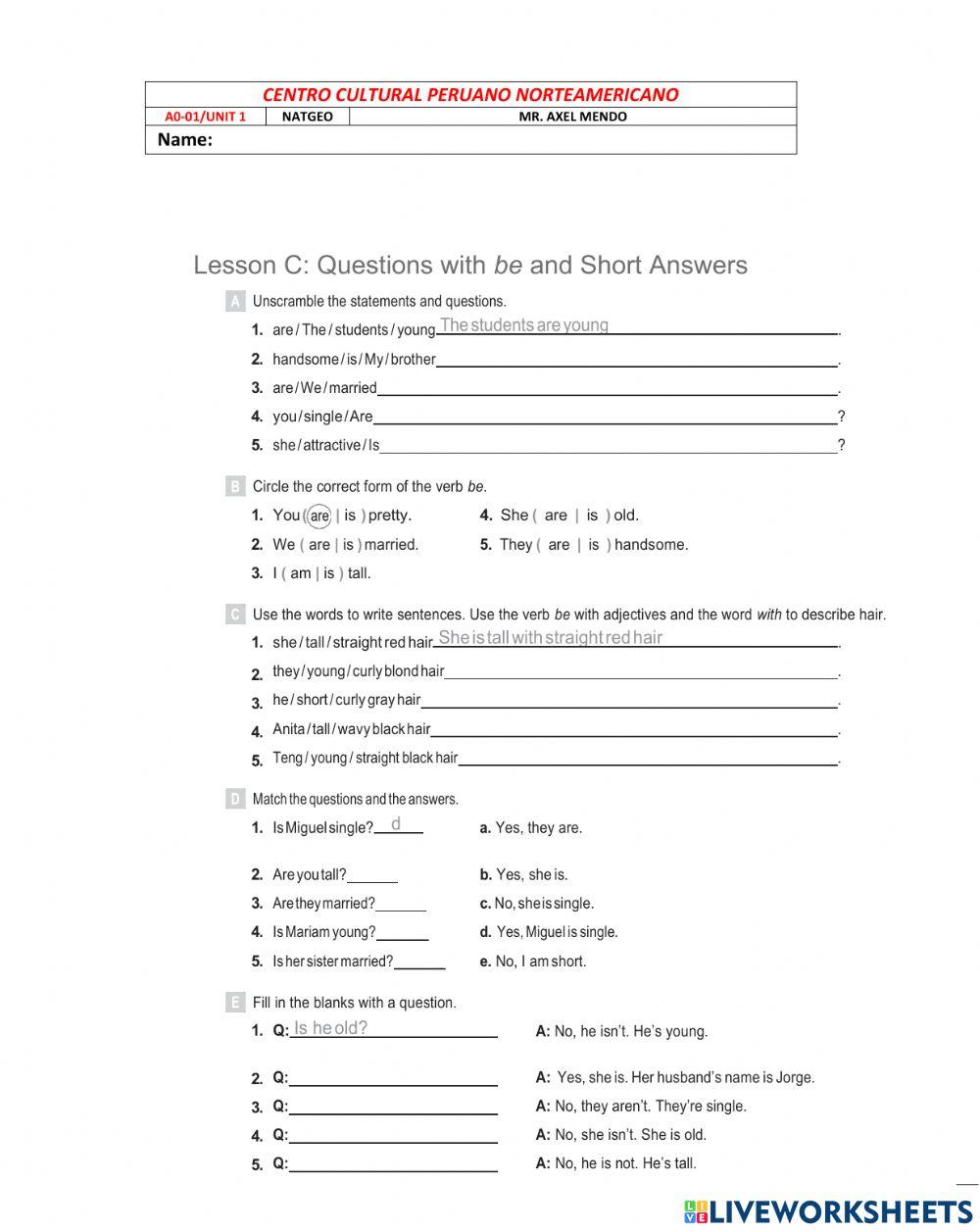 A0-01 LESSON C UNIT 1