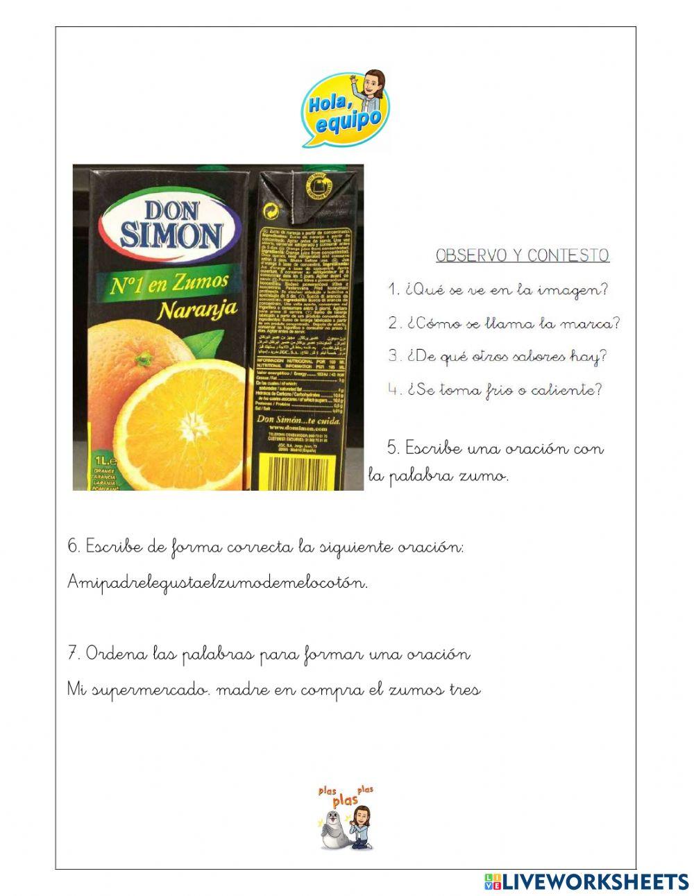 Comprensión lectora de la vida cotidiana 2