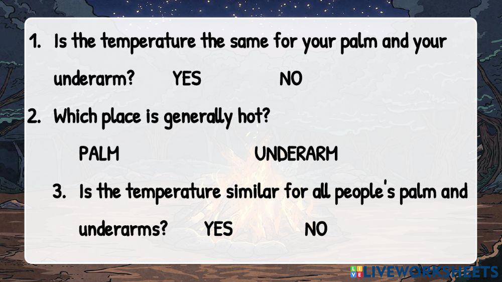 Temperature body