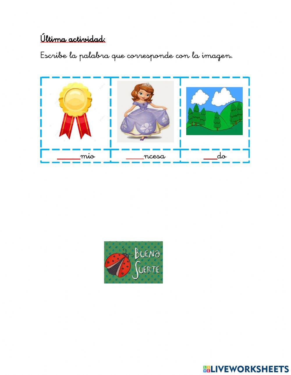 Actividad Comprensión Lectora N 3 2 básico