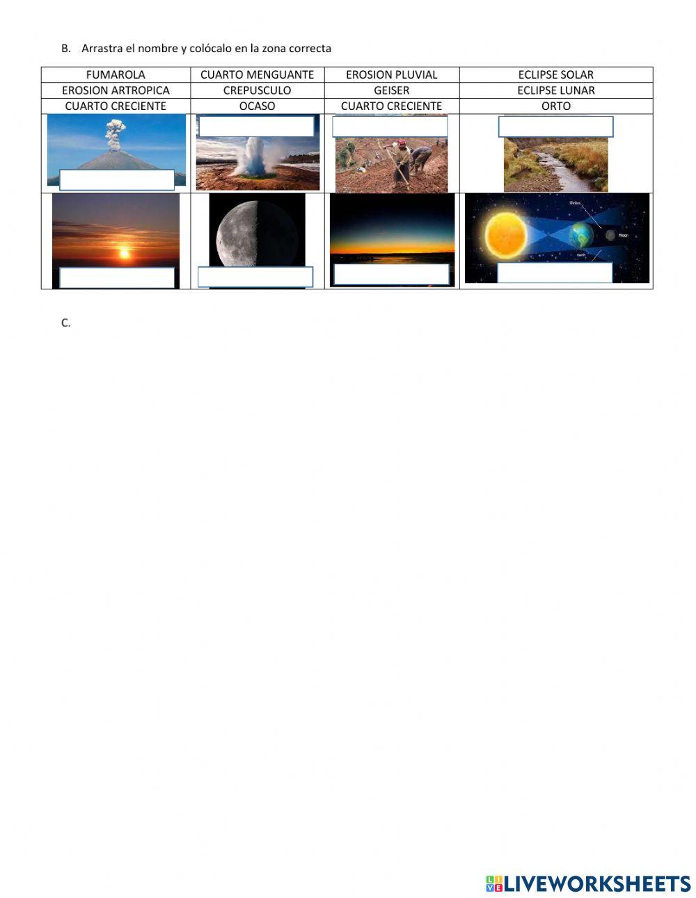 Segundo examen de geografia