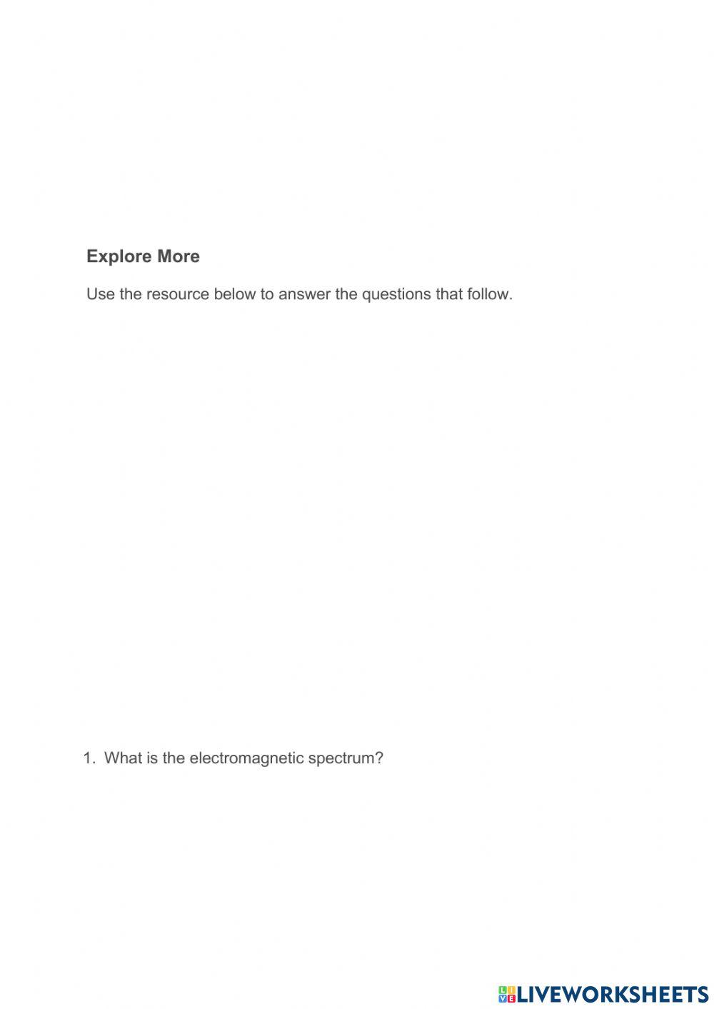 2.12 Study of Space by the Electromagnetic Spectrum