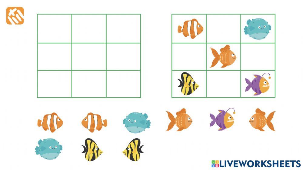 Fitxa 1 SE peixos P4