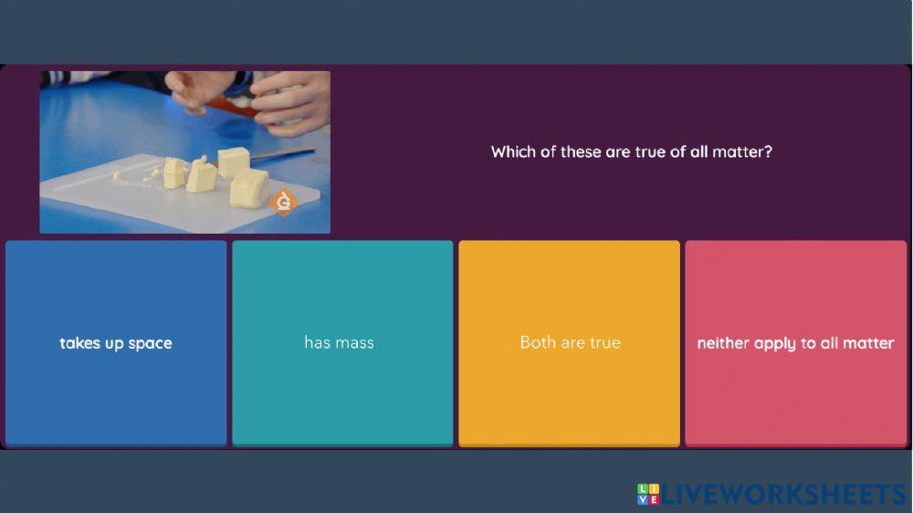 Particles and Matter