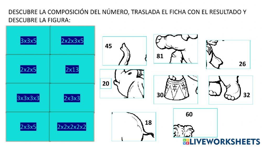 Descomposición en factores primos