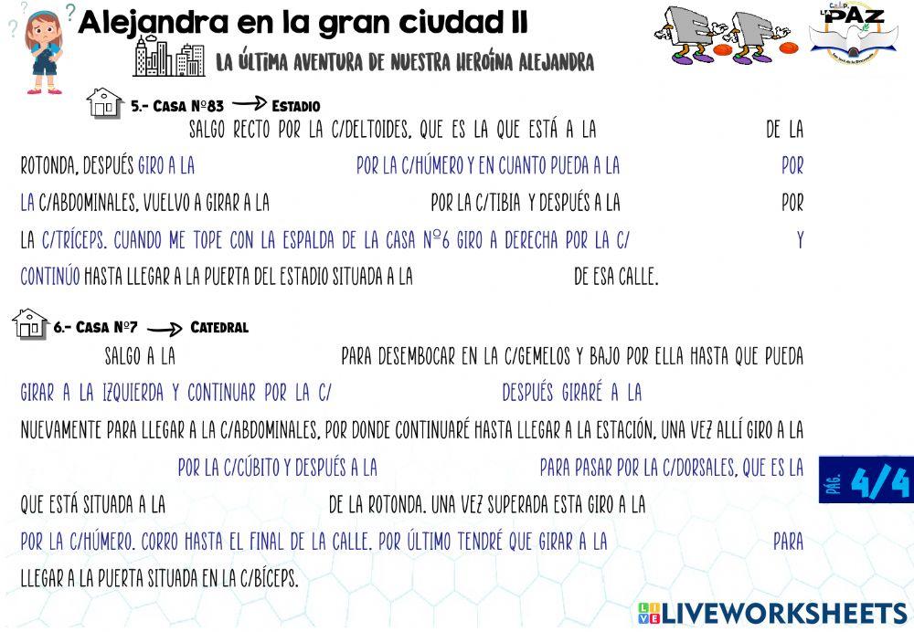 Alejandra en la gran ciudad II