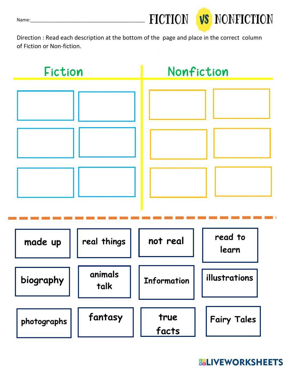 fiction-and-nonfiction-interactive-activity-live-worksheets