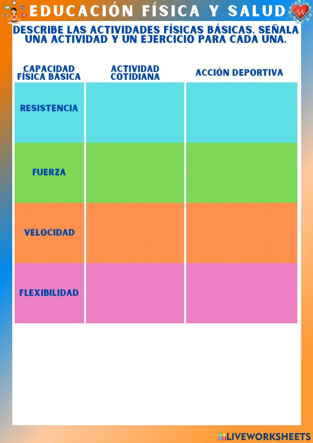 Capacidad fisica básica