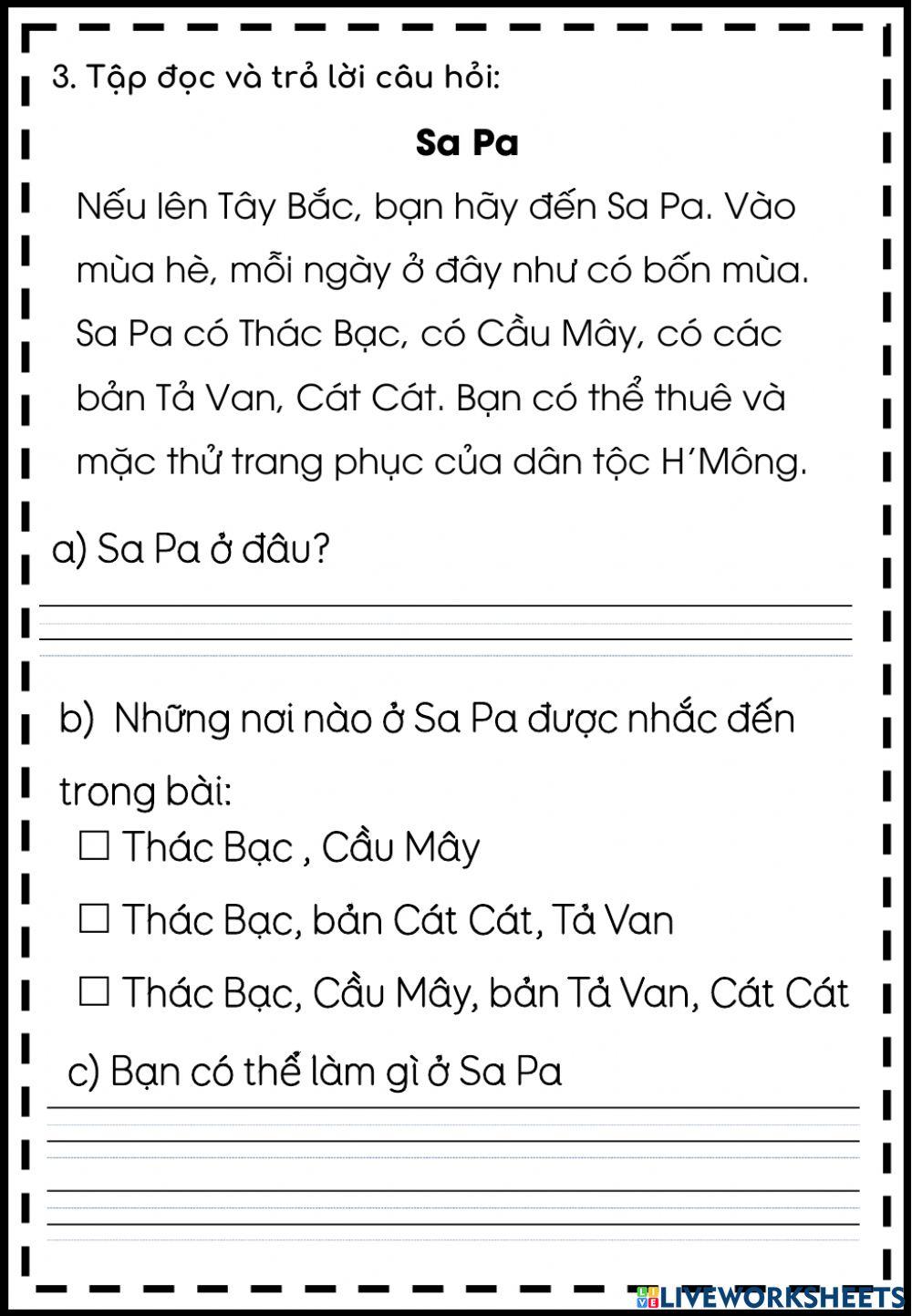 Vietnamese Week 31 - Ê