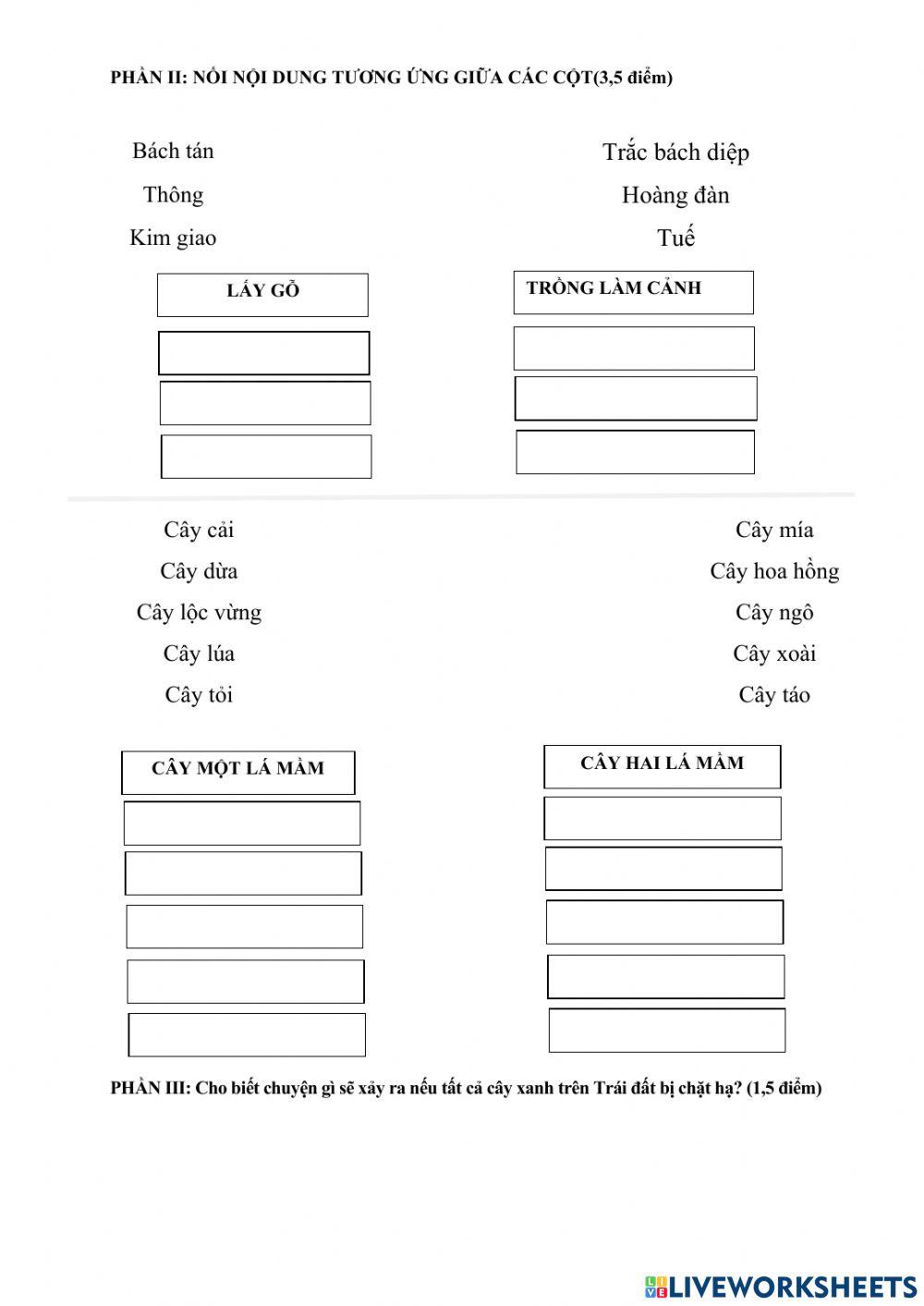 Kiểm tra học kì 2