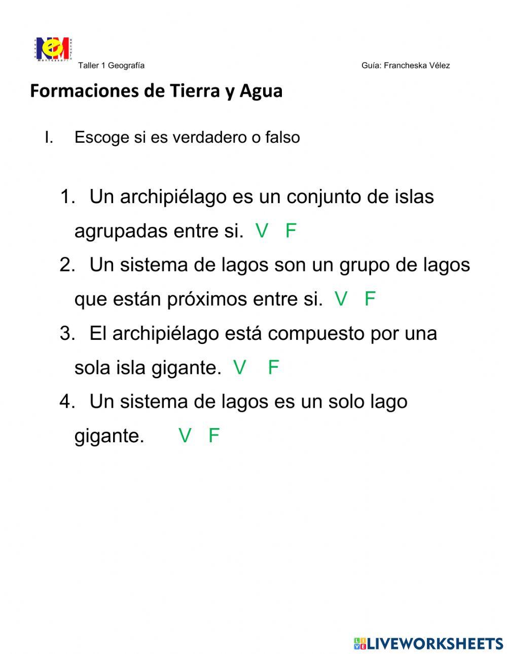 Archipiélago y Sistema de Lagos