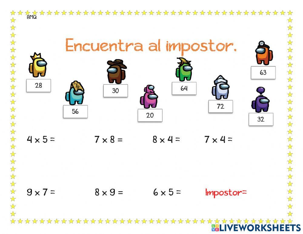 Divisiones y multiplicaciones