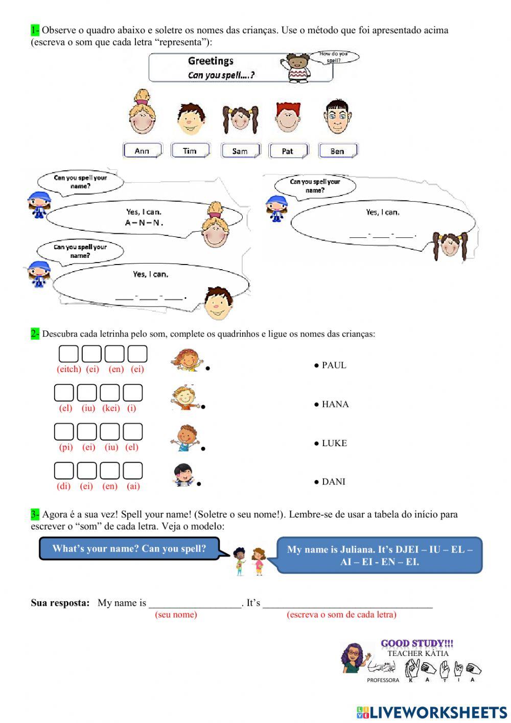 6° ano - INGLÊS - 13-05-21