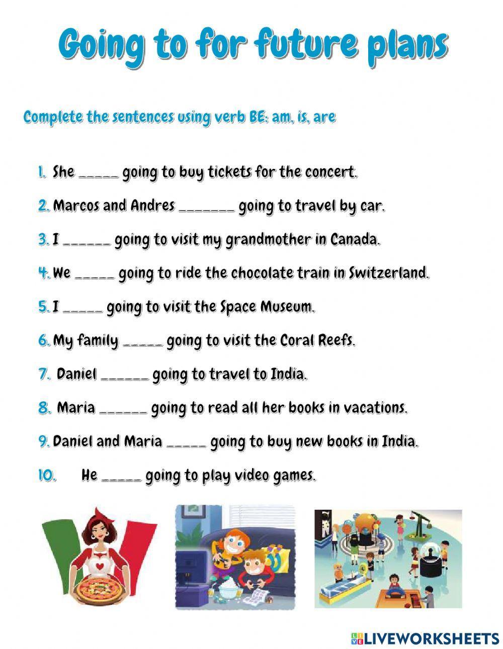 Present Continuous for Plans