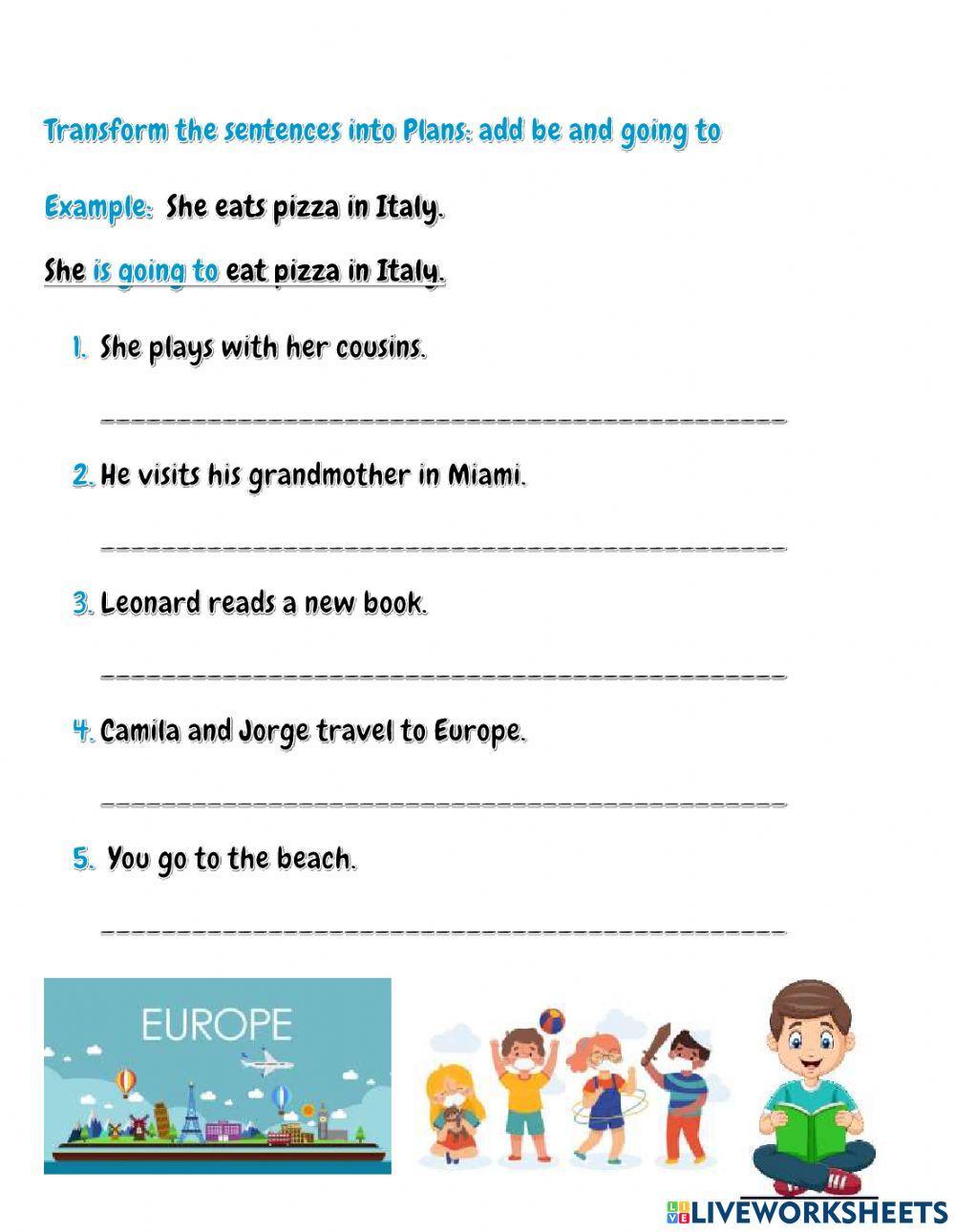 Present Continuous for Plans