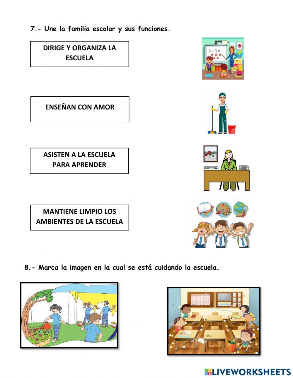 Examen bimestrasl de personal social