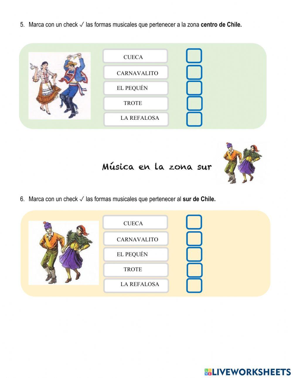 Musica tradicional chilena