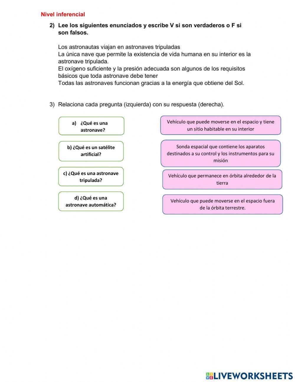 Compresión Lectora - 6to A Cedros
