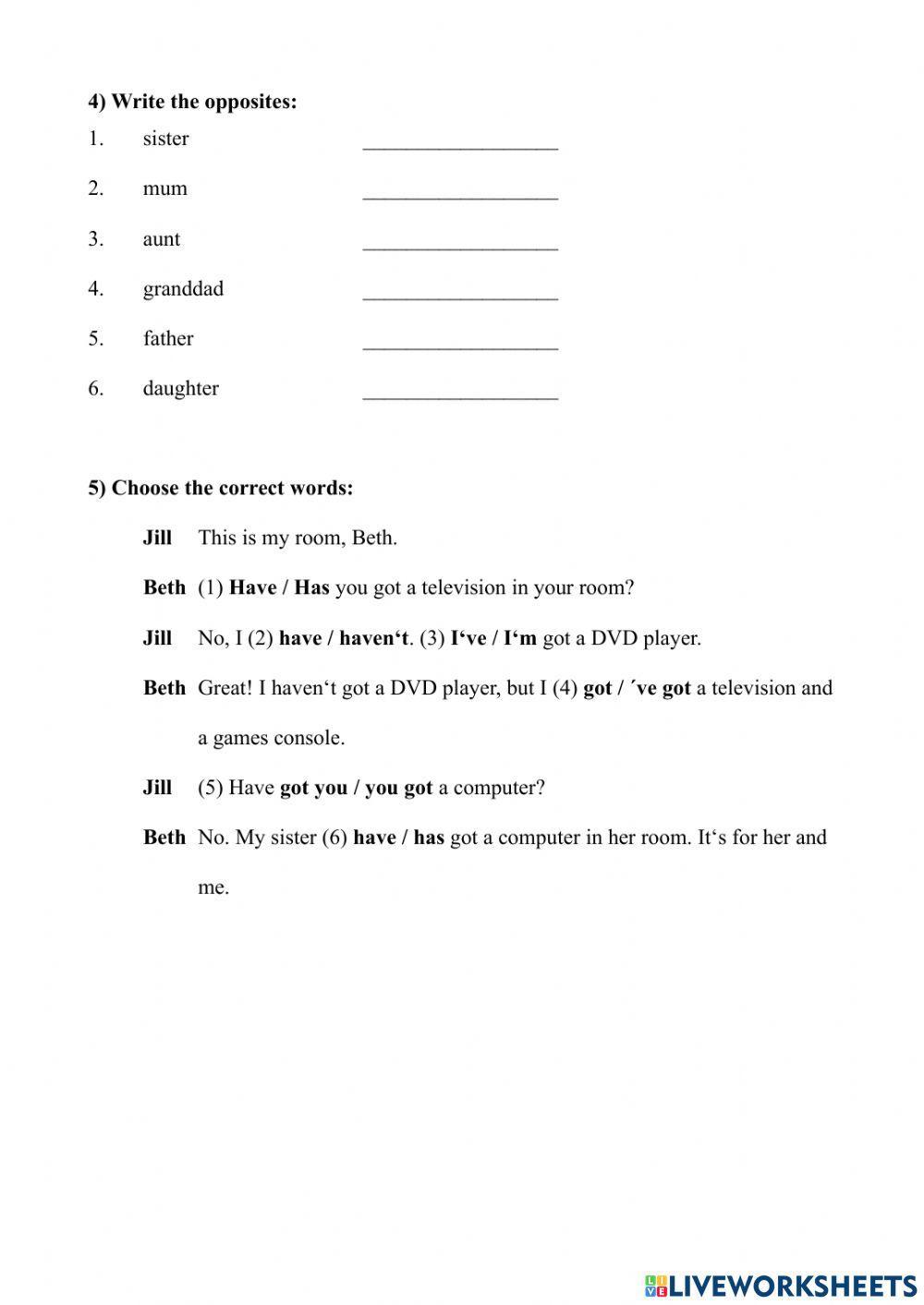 Revision test - Project 2 - Introduction