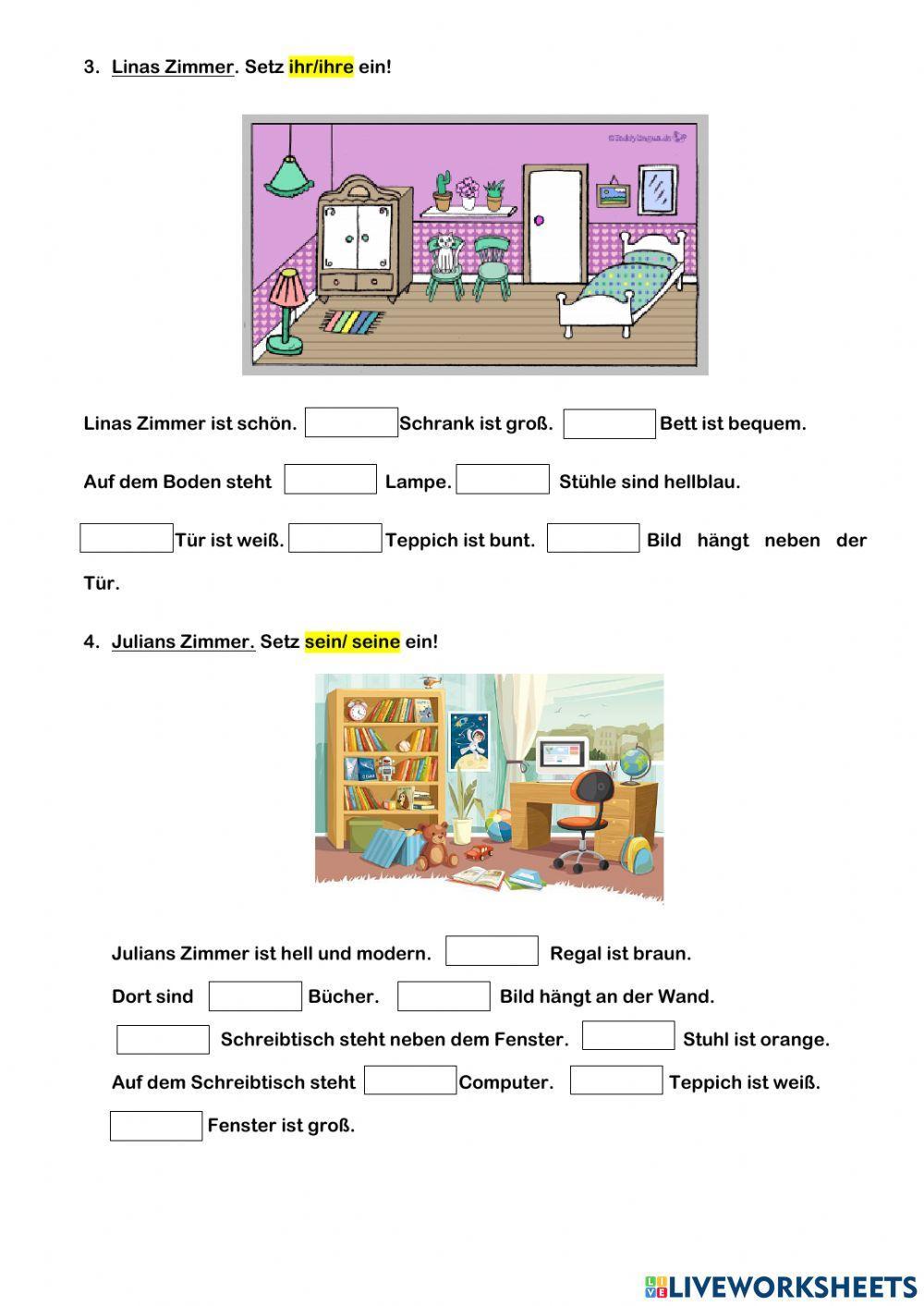 Wiederholung - Lektion 7