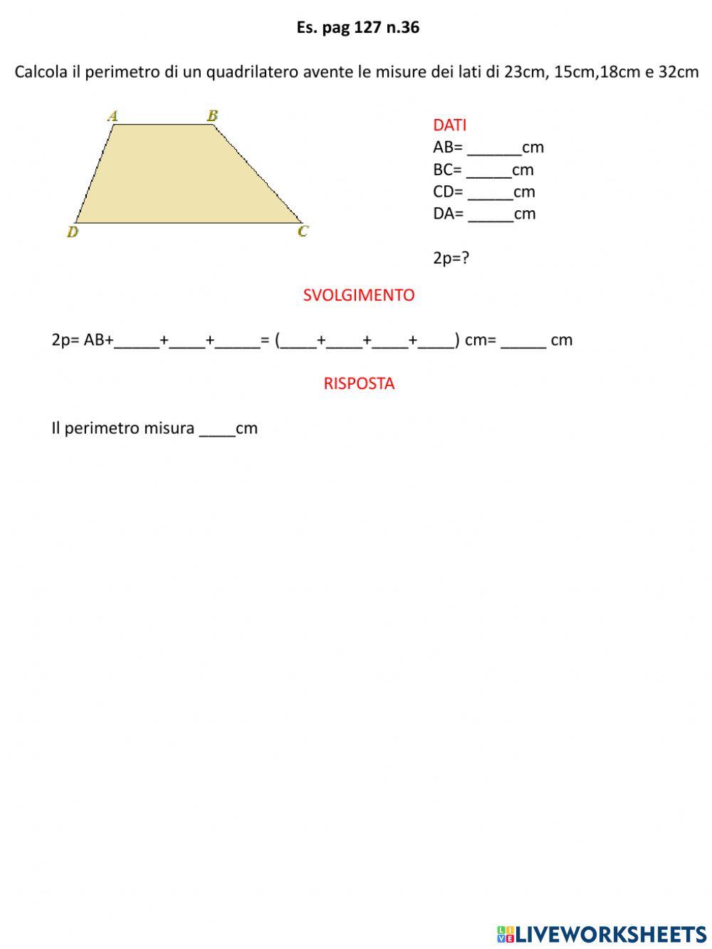 Poligoni (perimetro)