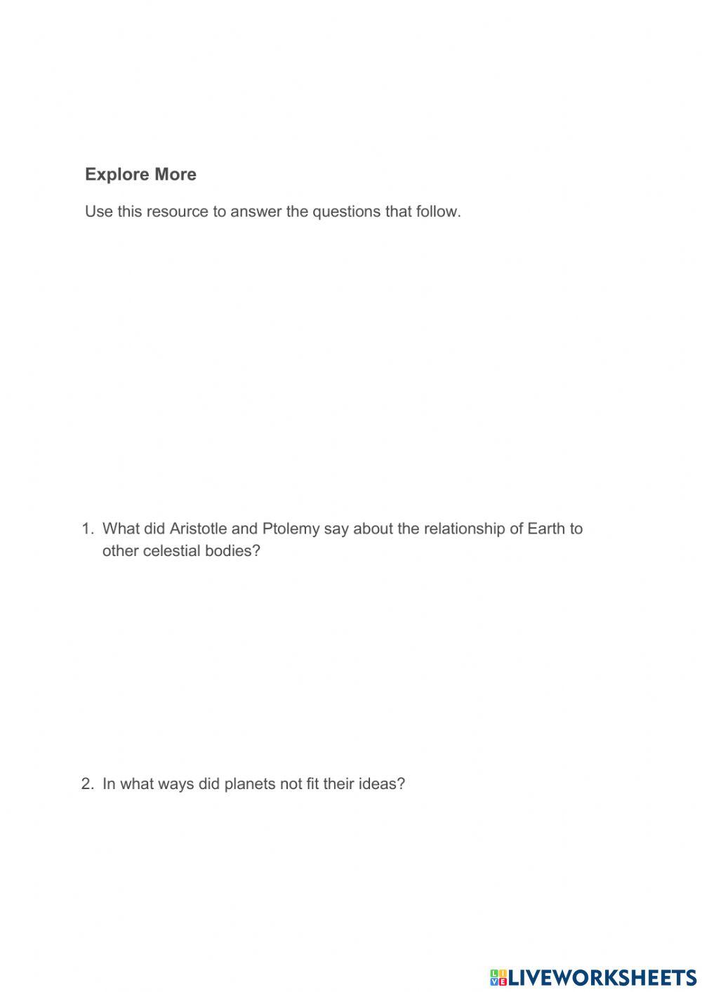 3.5 Earth's Revolutions