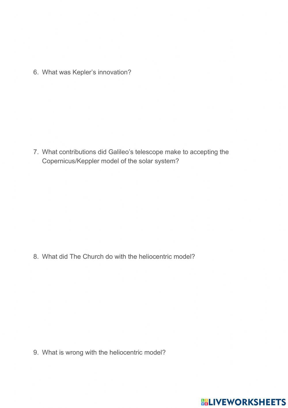 3.5 Earth's Revolutions