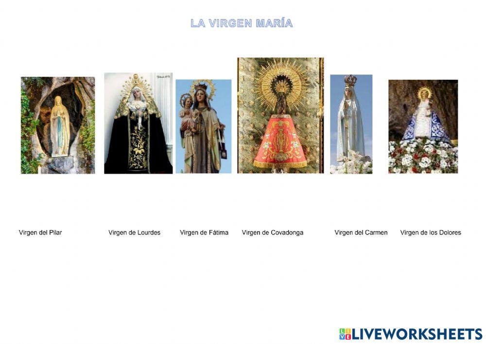 Advocaciones de la virgen