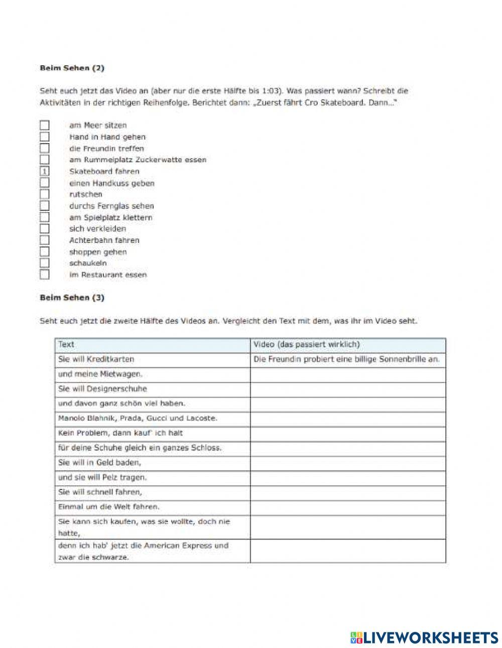 Cro Einmal um die Welt