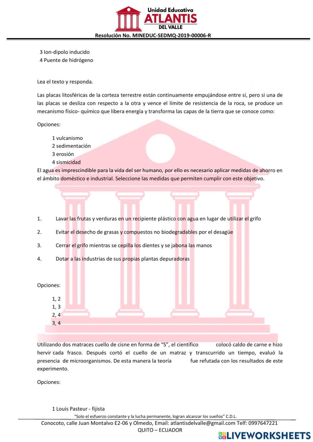 Dominicio científico UCE4