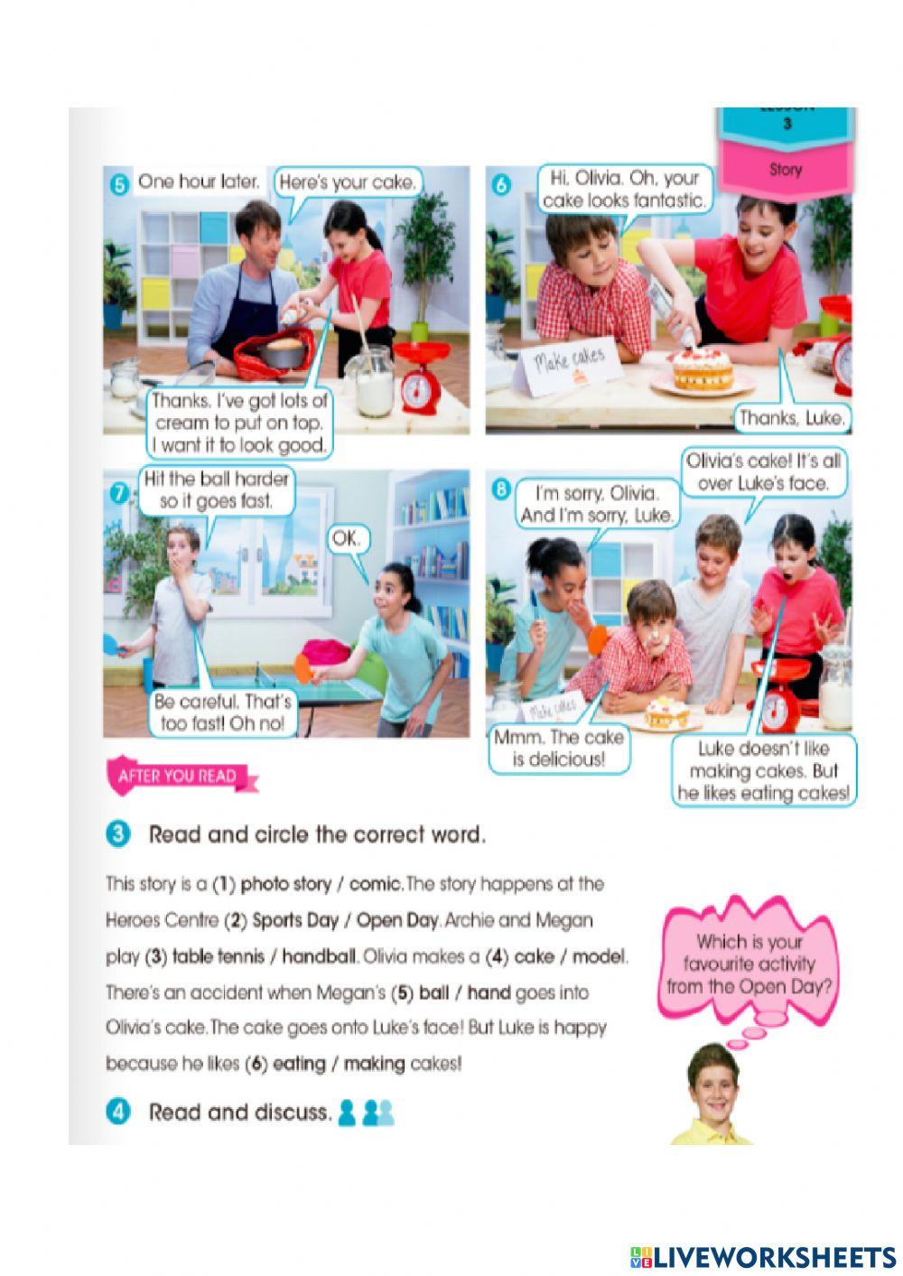 Fun at the open centre