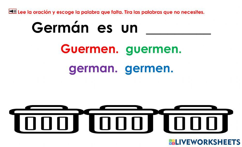 Germen Germán: test 2