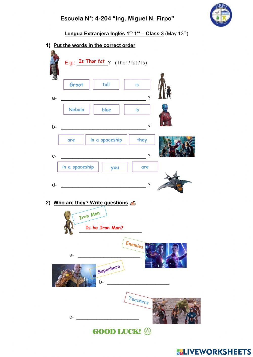 Worksheet -3 - Firpo